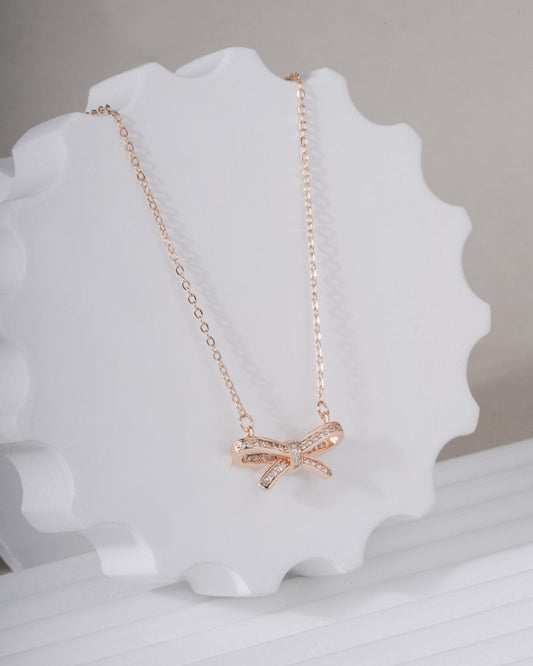 Bow Necklace aureva