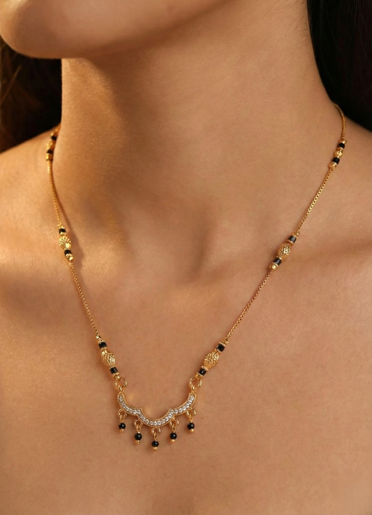 Diamond Crescent Mangalsutra