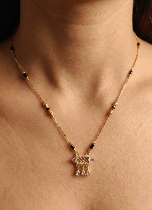 Jalikaa Diamond Drop Mangalsutra