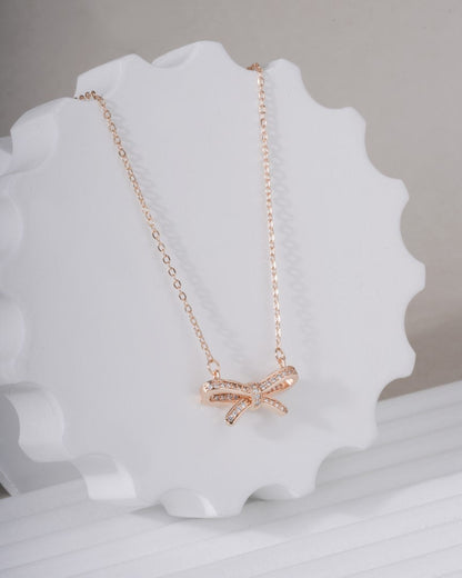 Bow Necklace aureva
