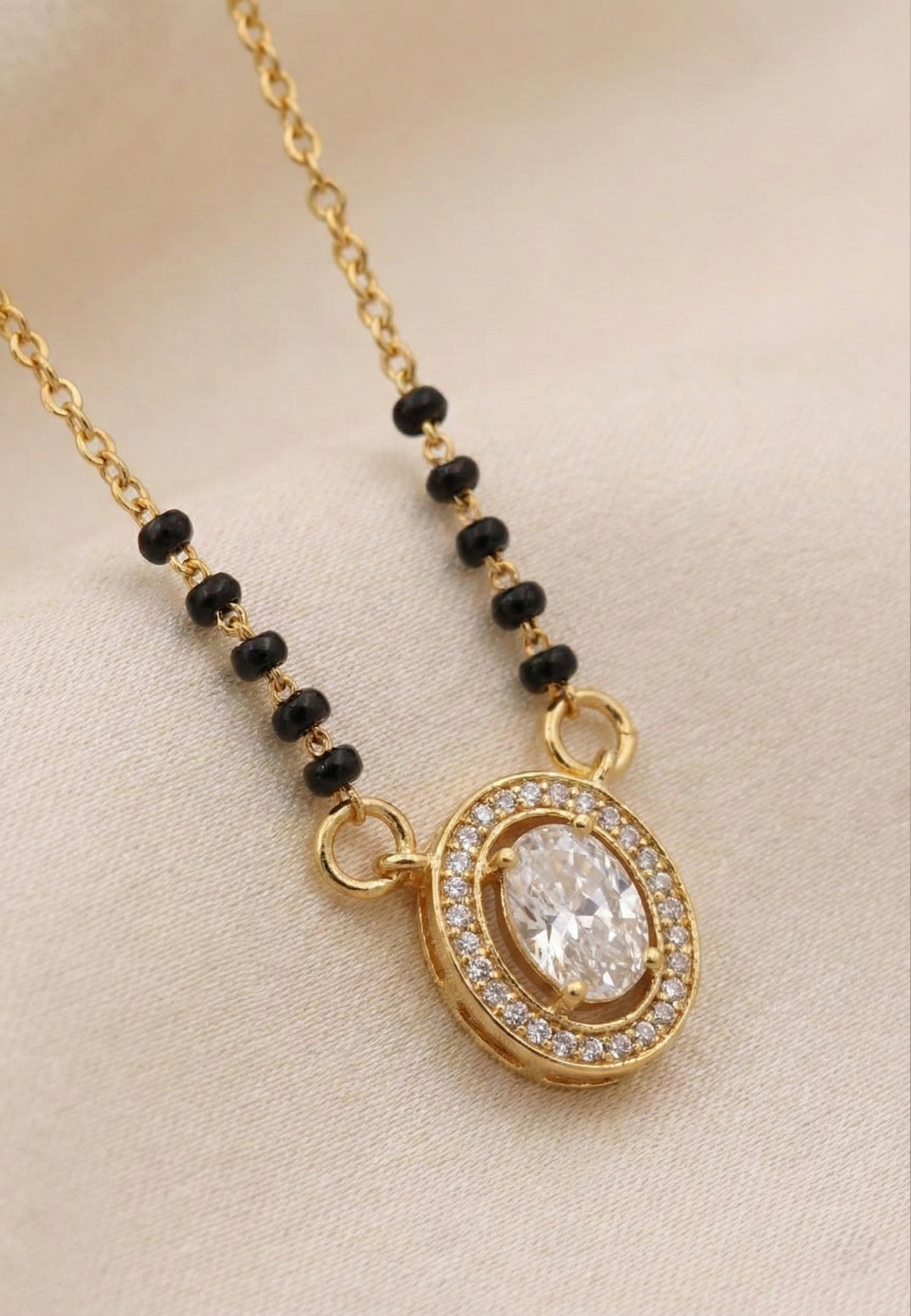 Riya Oval Mangalsutra