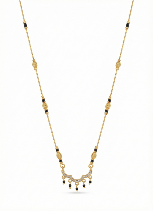 Diamond Crescent Mangalsutra