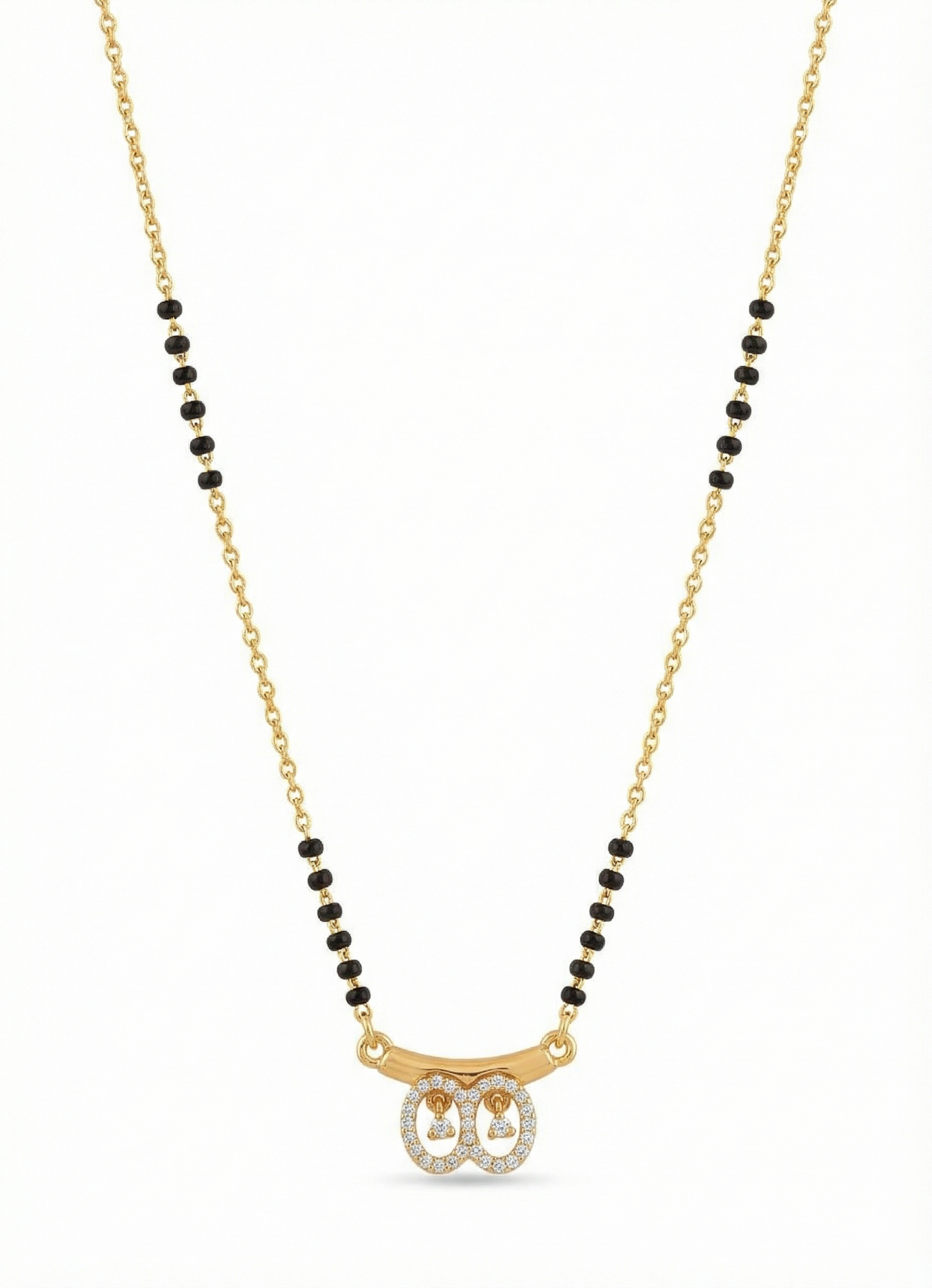 Diamond Twin Circle Mangalsutra