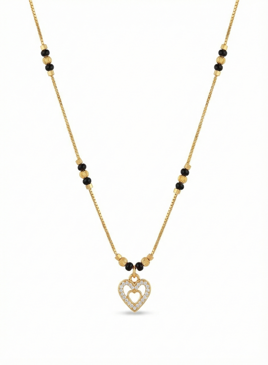 Hridaya Diamond Heart Mangalsutra