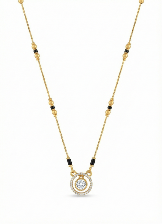 Tara Solitaire Mangalsutra