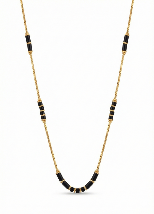 Anika Gold Halo Mangalsutra