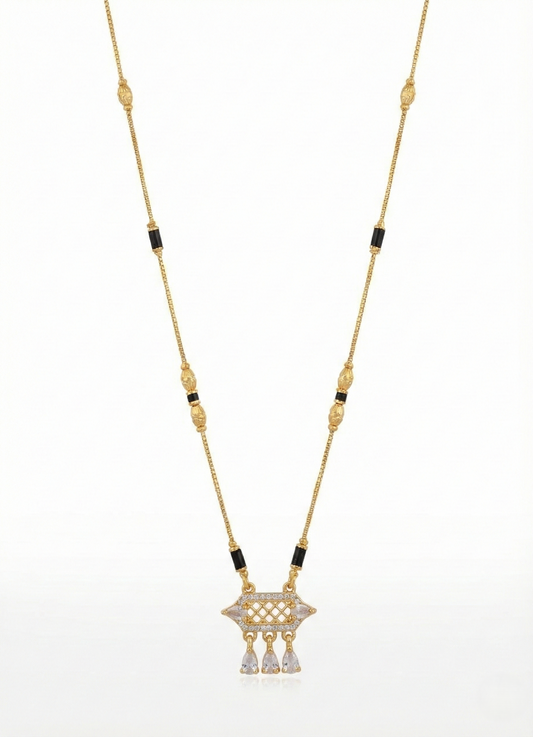 Jalikaa Diamond Drop Mangalsutra