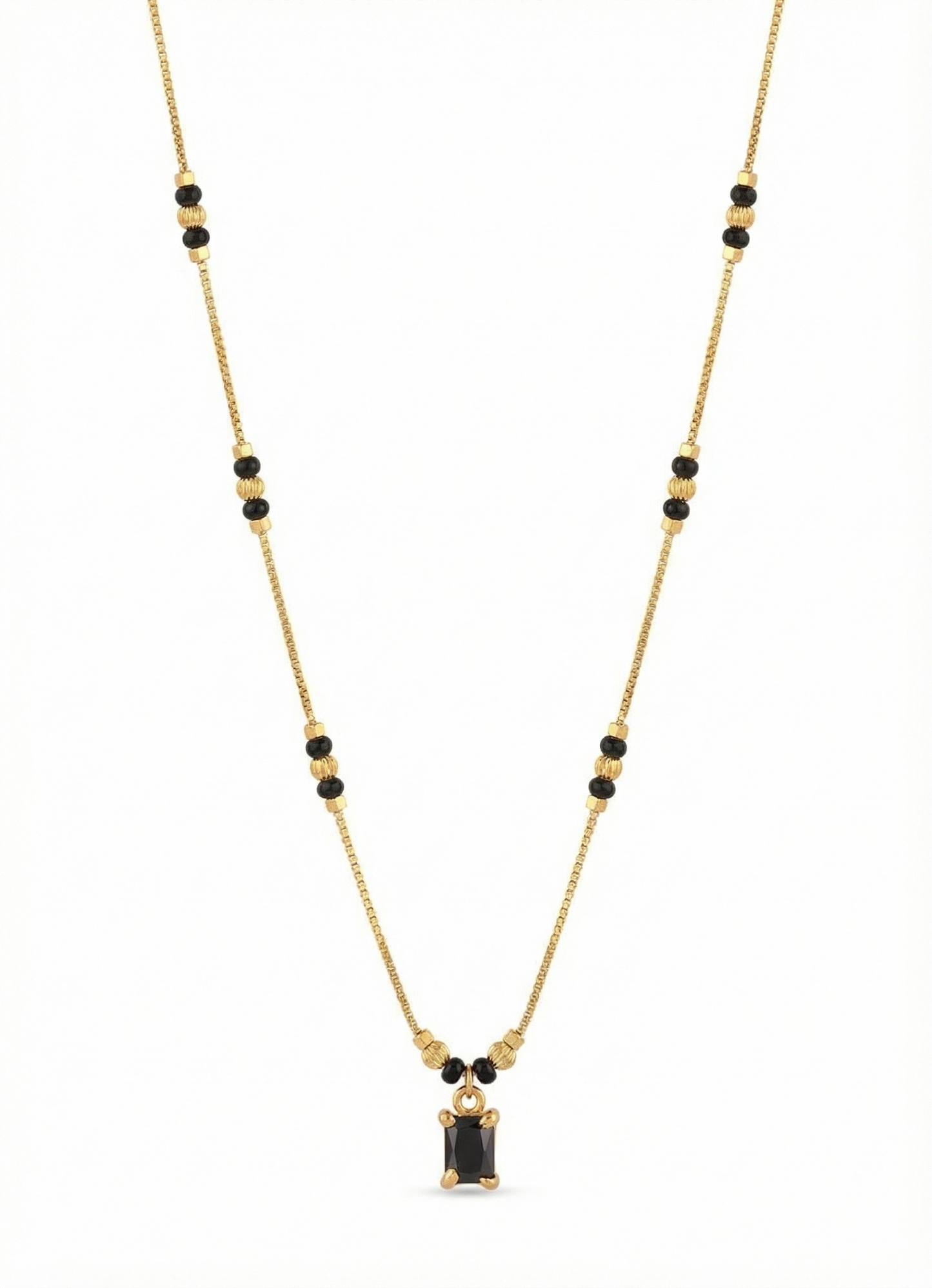 Black Solitaire Mangalsutra