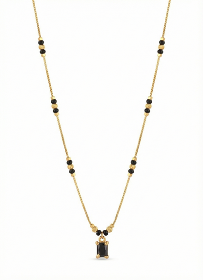 Black Solitaire Mangalsutra