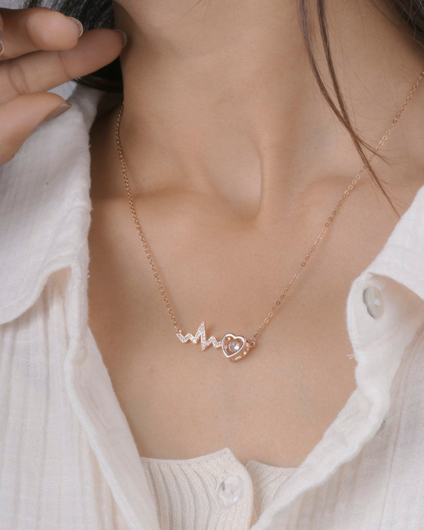 Heartbeat Necklace aureva