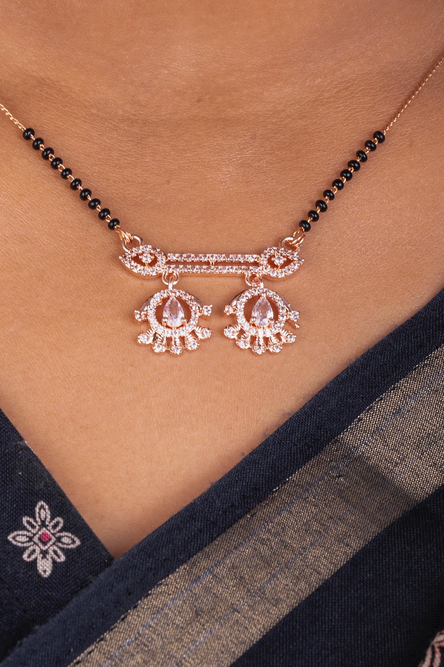 Jhumka Mangalsutra aureva
