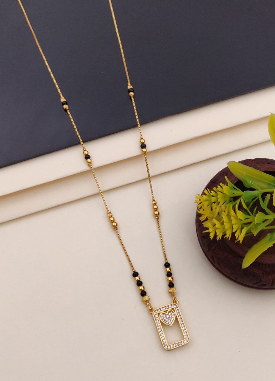 Kiara Heart Frame Mangalsutra