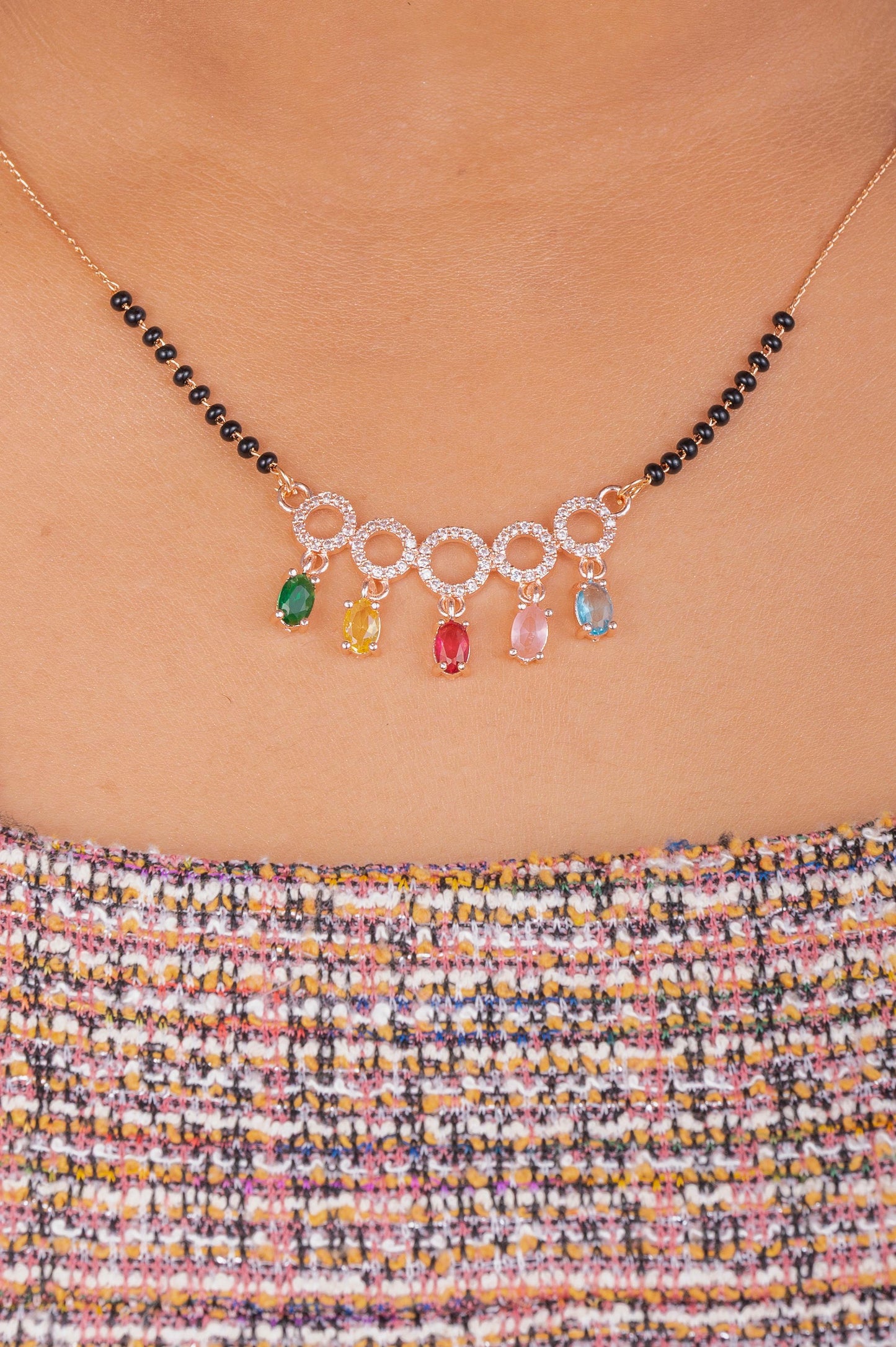 Panchranga Mangalsutra aureva