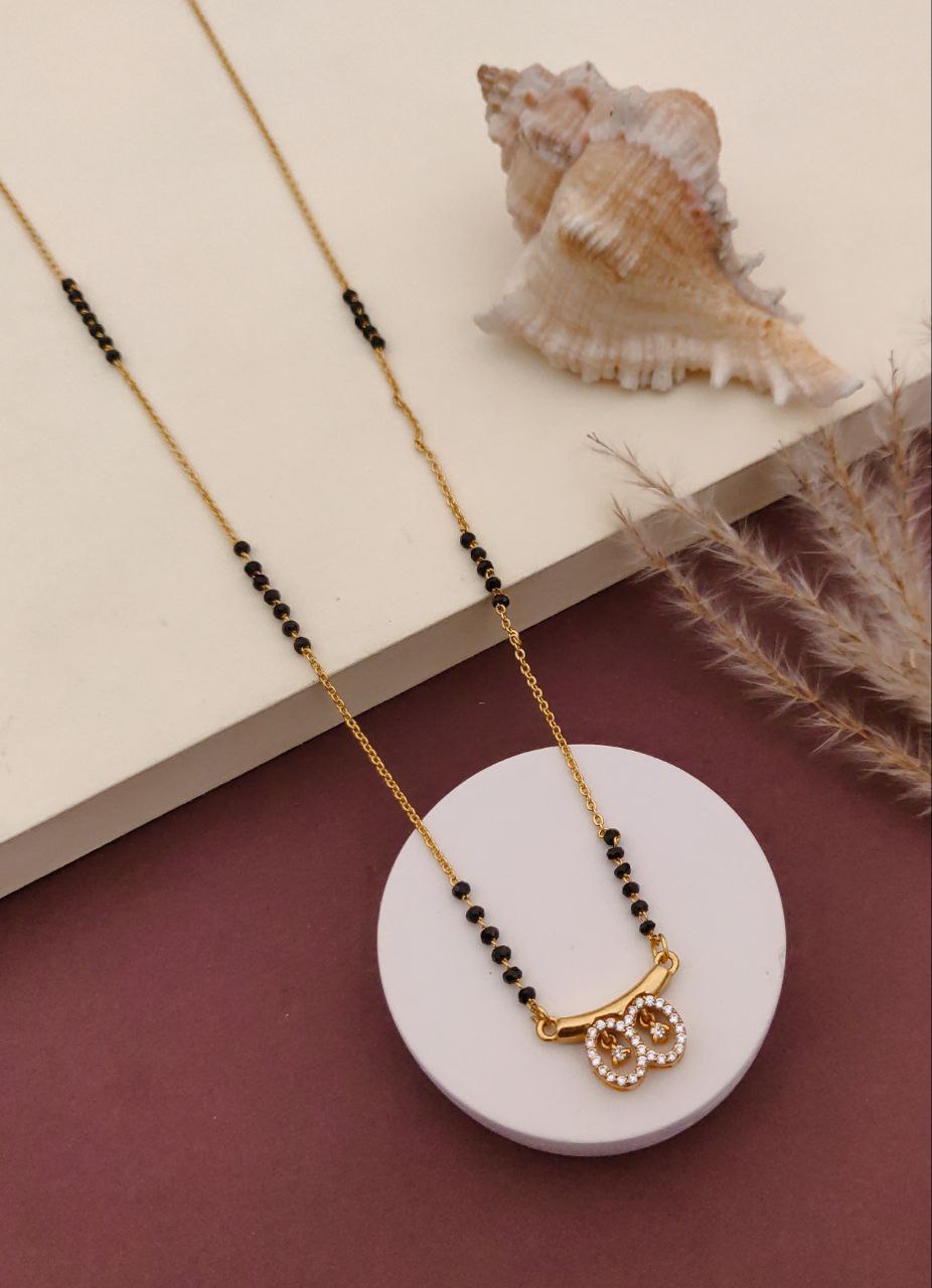 Diamond Twin Circle Mangalsutra