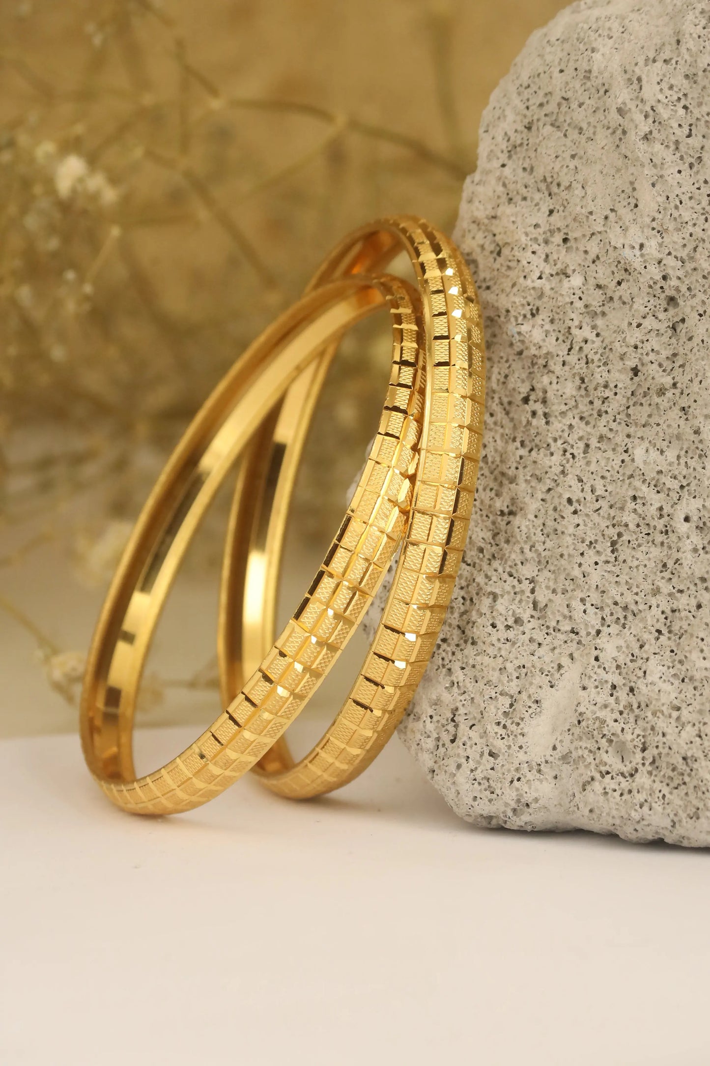 Meera Golden Bangle Aureva