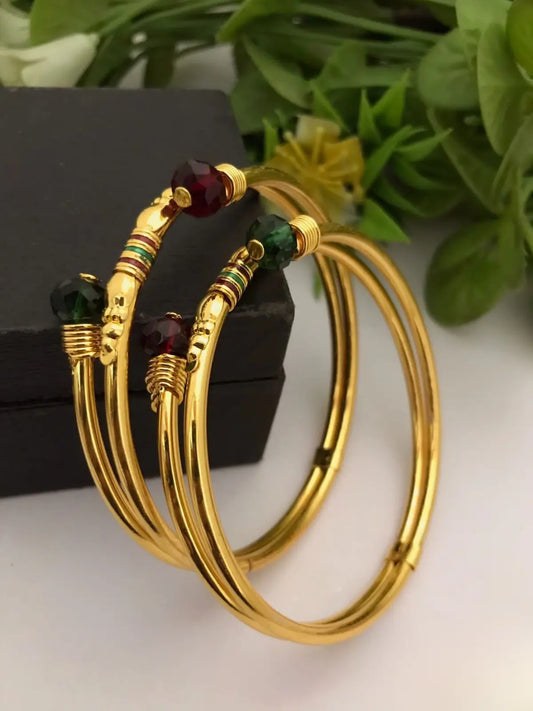 Kavya Golden Bangle Aureva